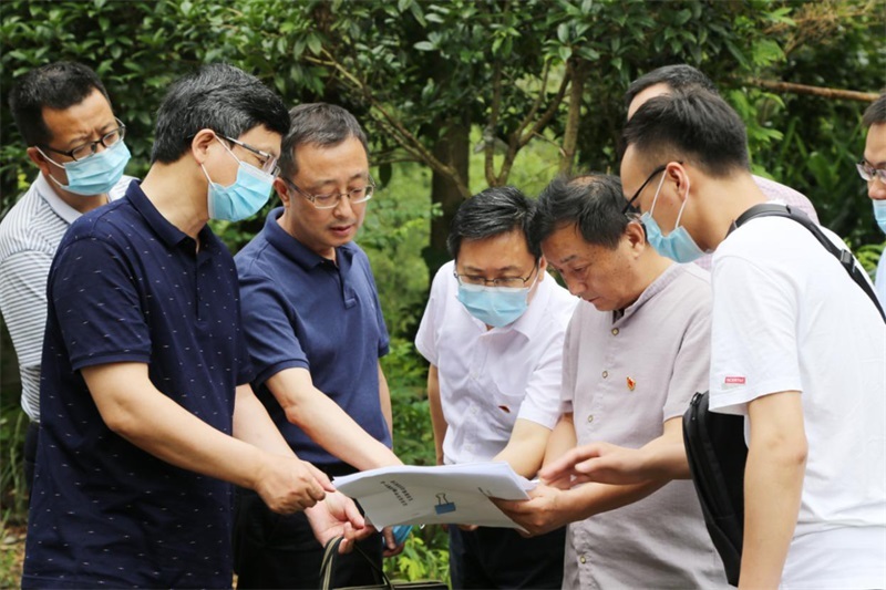 馬元到(dào)七隊指導汛期地(dì)質災害防治工(gōng)作(zuò)