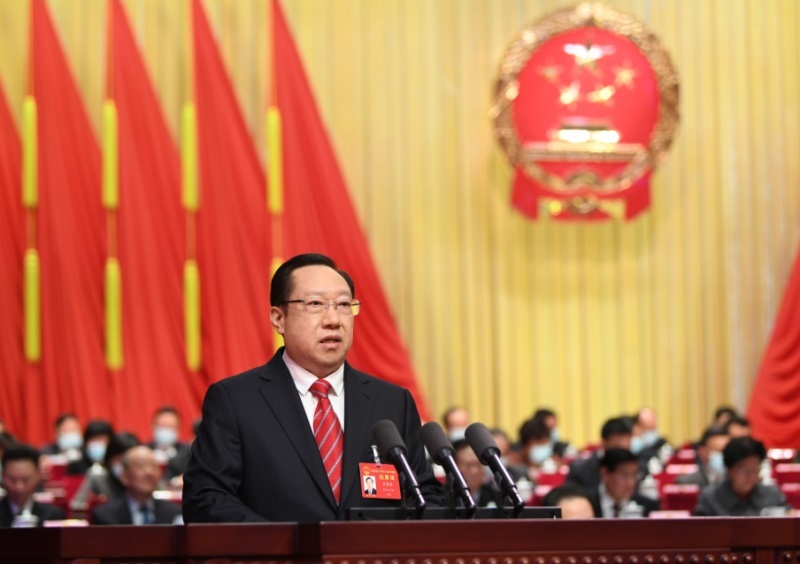 湖(hú)北(běi)省十三屆人(rén)大(dà)五次會(huì)議(yì)隆重開(kāi)幕