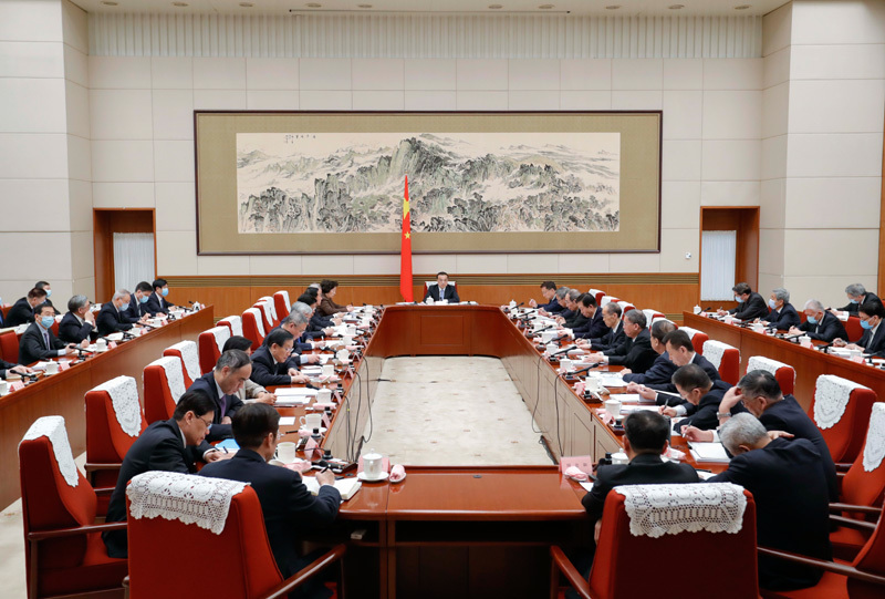 李克強主持召開(kāi)各民(mín)主黨派中央全國(guó)工(gōng)商聯負責人(rén)和(hé)無黨派人(rén)士代表座談會(huì)