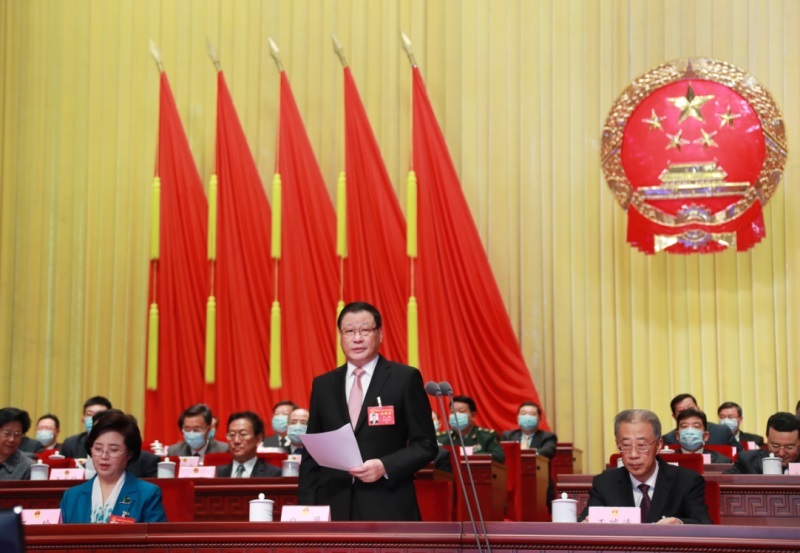 湖(hú)北(běi)省十三屆人(rén)大(dà)五次會(huì)議(yì)隆重開(kāi)幕