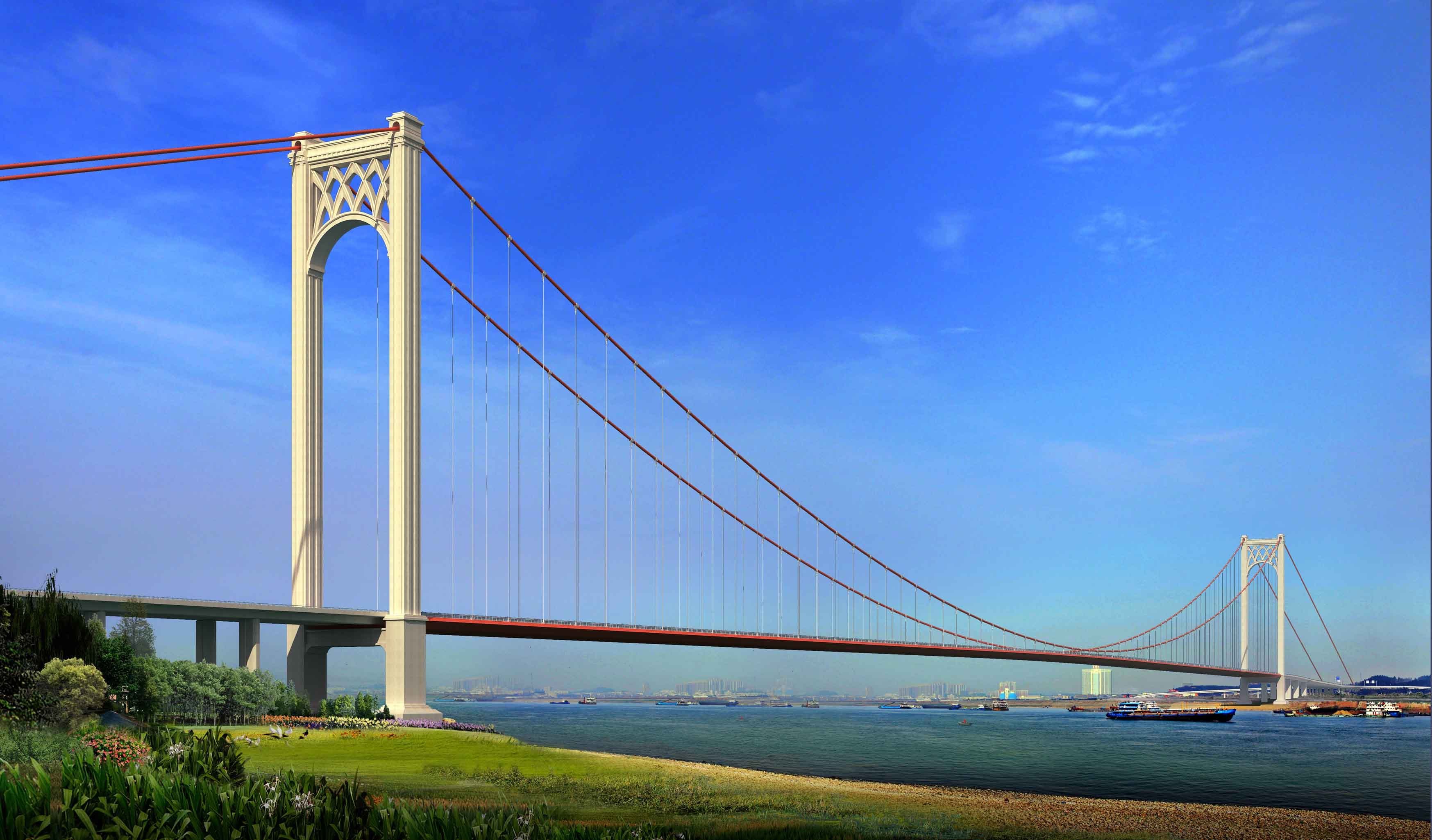 宜昌伍家(jiā)崗長(cháng)江大(dà)橋勘察監理(lǐ)